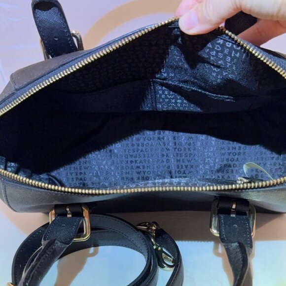 Kate Spade Doctor Bag Satchel & Crossbody Black - Picture 2 of 2
